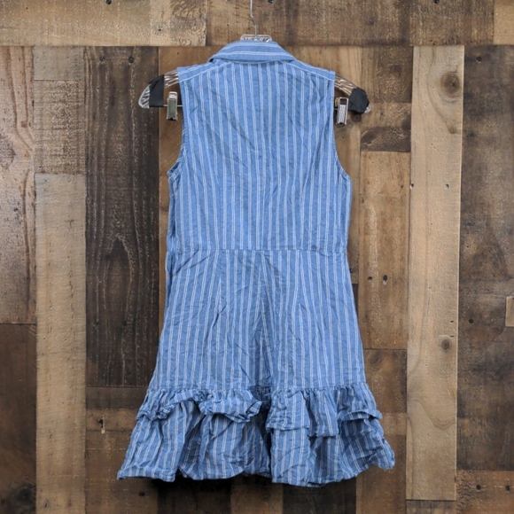 Forever 21 Blue Dress Size M - Picture 2 of 4